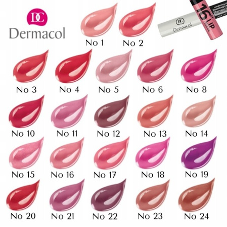 Dermacol 16h Lip Colour Trwały Błyszczyk Pomadka Do Ust Dwuetapowa 03